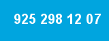 925 298 12 07 925 298 12 07